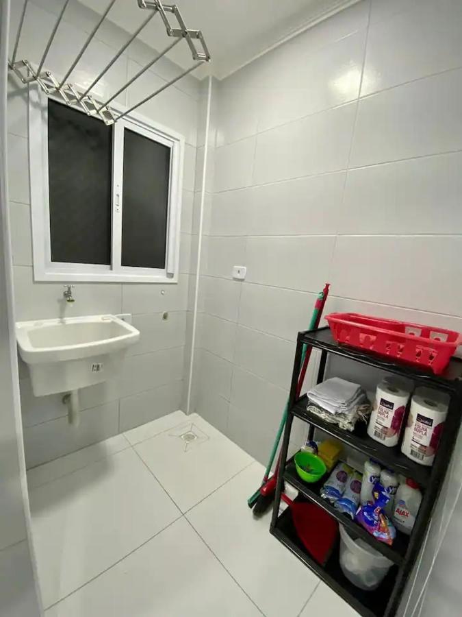 Apto Com Vista Mar E Sacada Gourmet Praia Grande  Exterior foto