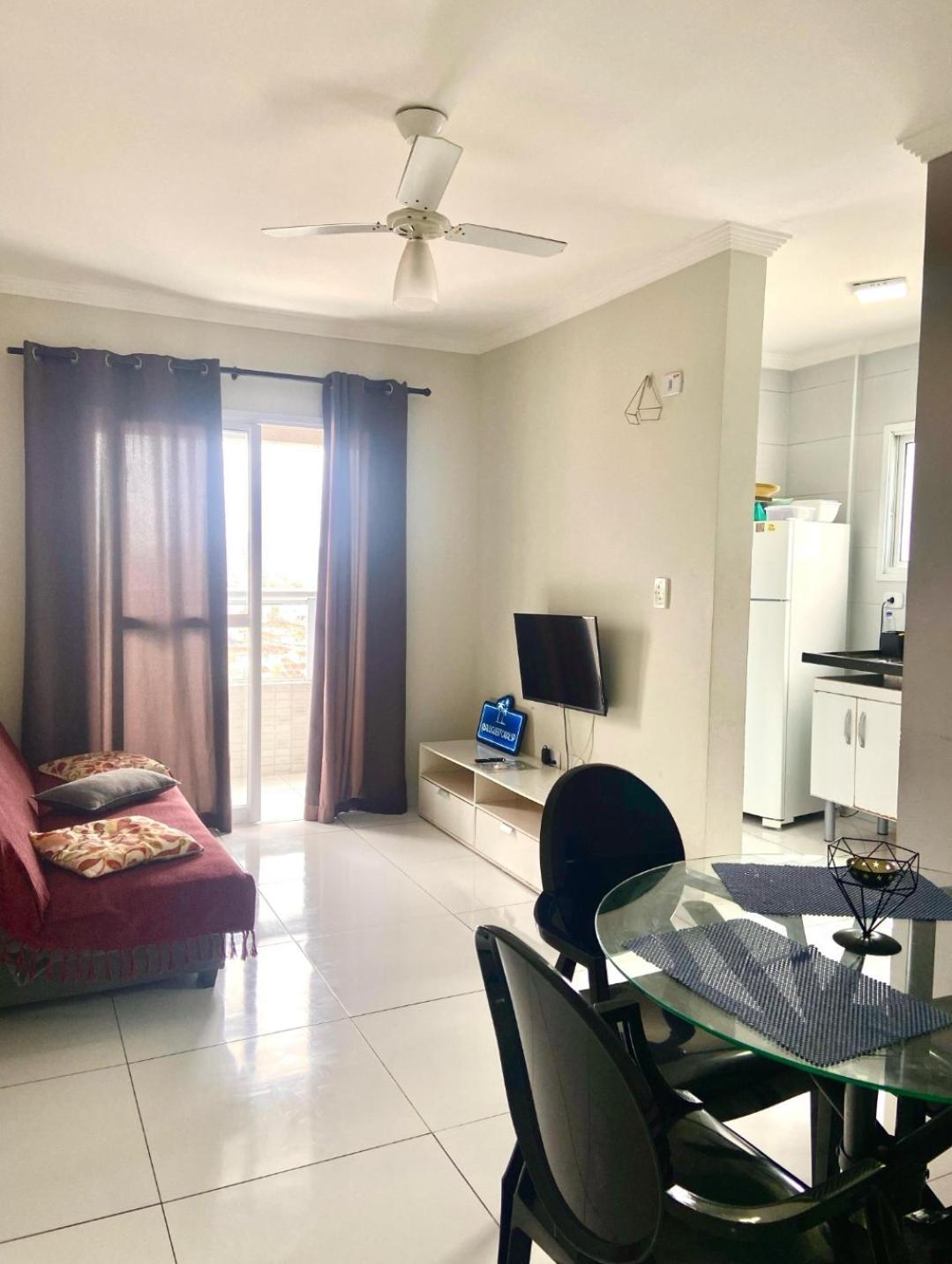 Apto Com Vista Mar E Sacada Gourmet Praia Grande  Exterior foto